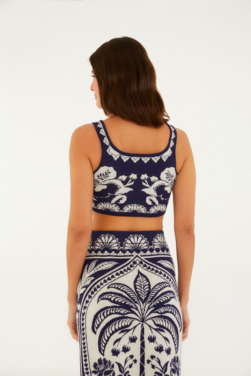 Top Tricot Jacquard Martina