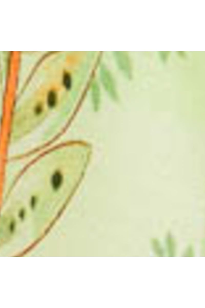 Short Saia Balonê Estampado Jardim Oriental