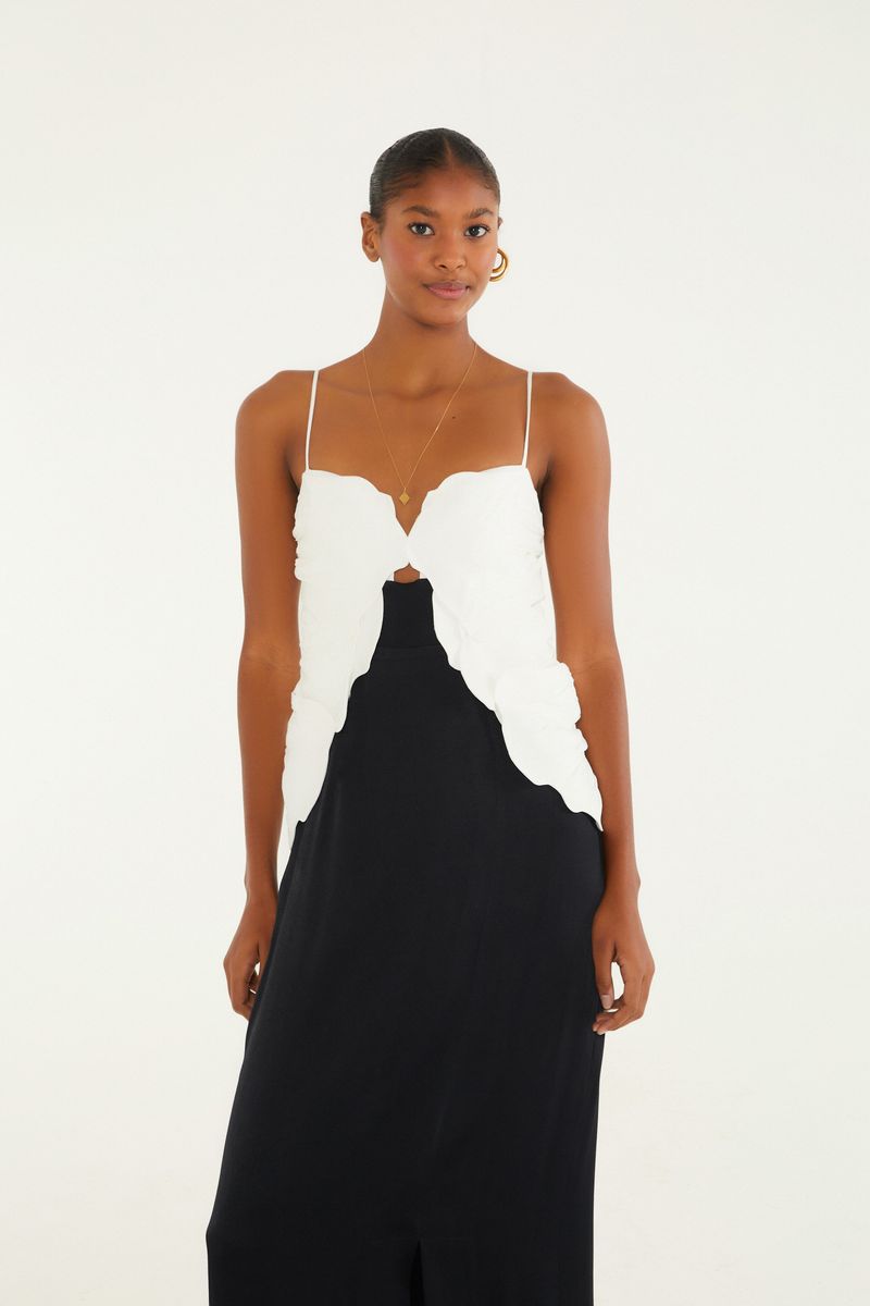 Vestido Petalas Gabrielle