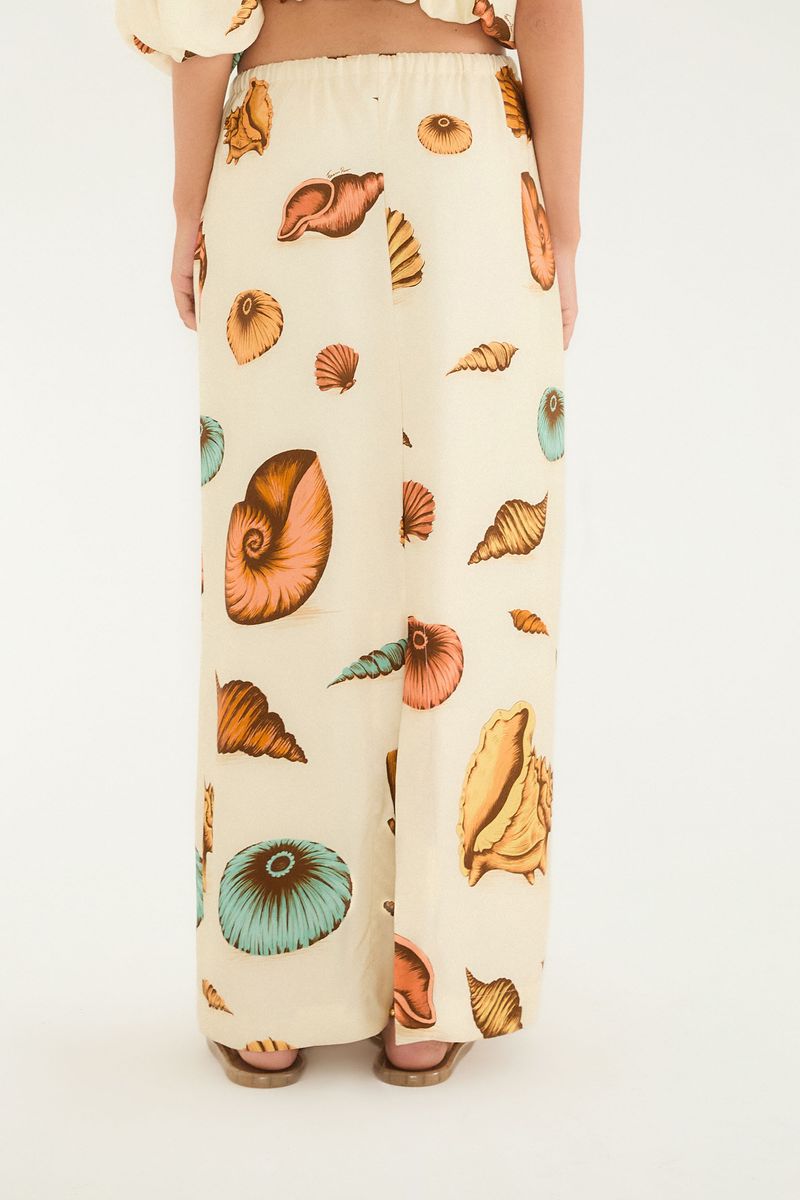 Saia Estampada Souvenir Mar