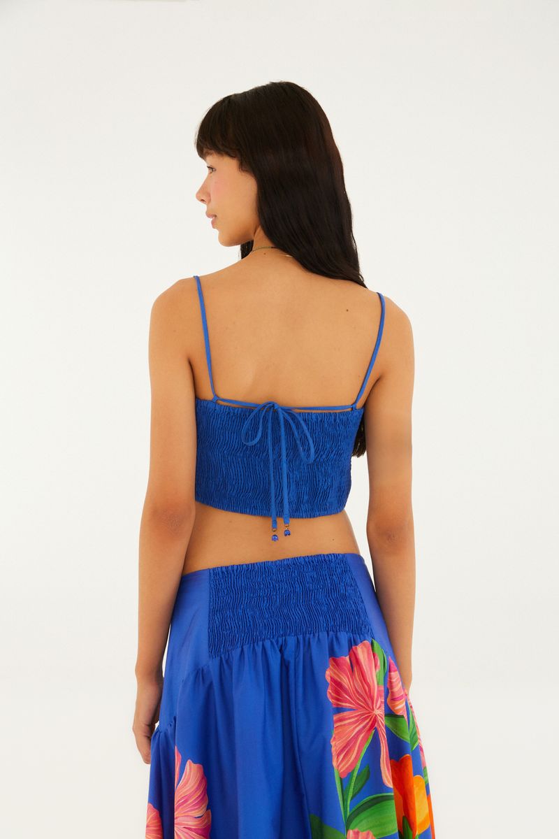 Blusa Pregas Alcinha