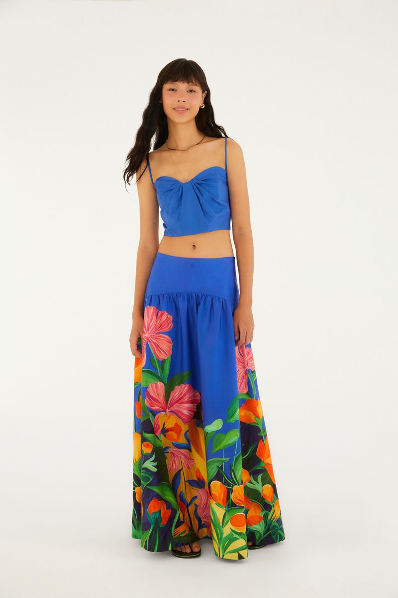 Blusa Pregas Alcinha