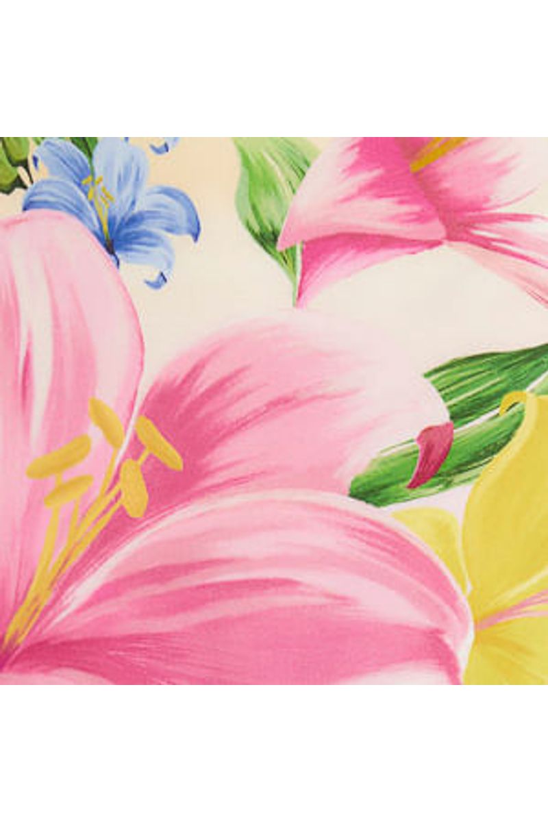 Saia Transpassada Estampada Floral Lena