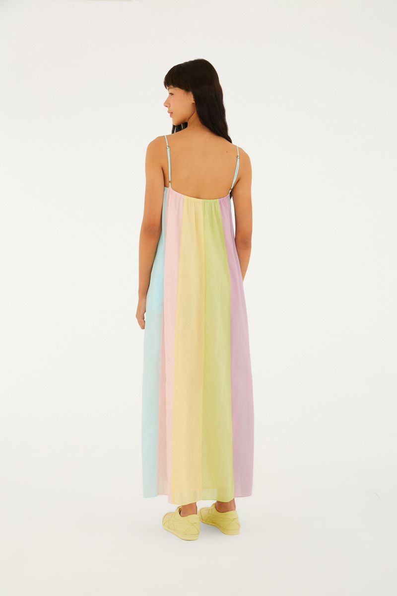 Vestido Longo Patch