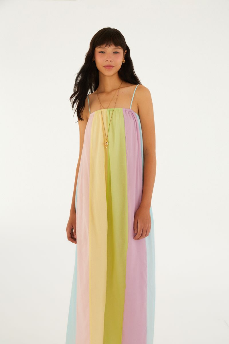 Vestido Longo Patch