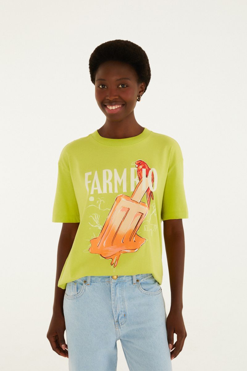 T-Shirt Média Picoleto Halloween Farm Rio