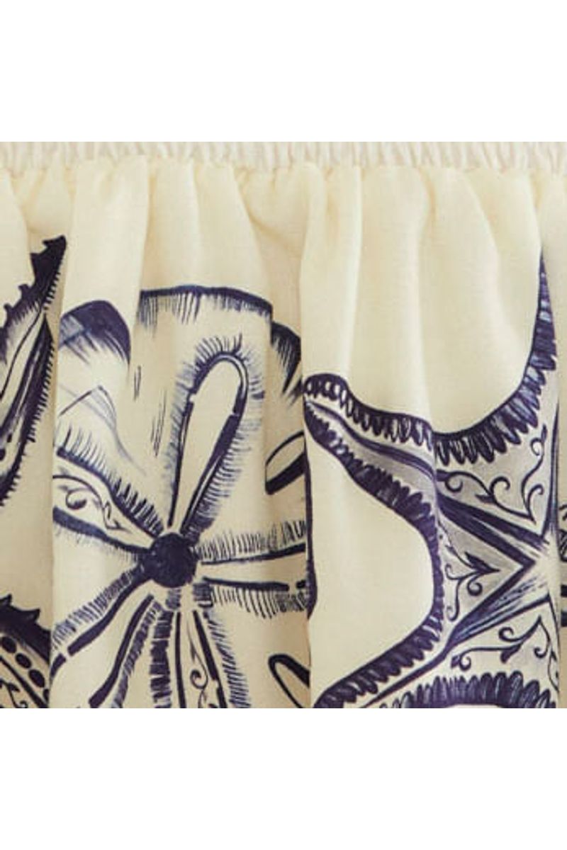 Saia Lastex Estampada Aventureiro