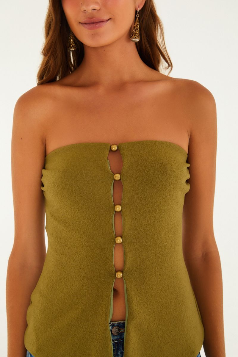 Blusa Sem Alça