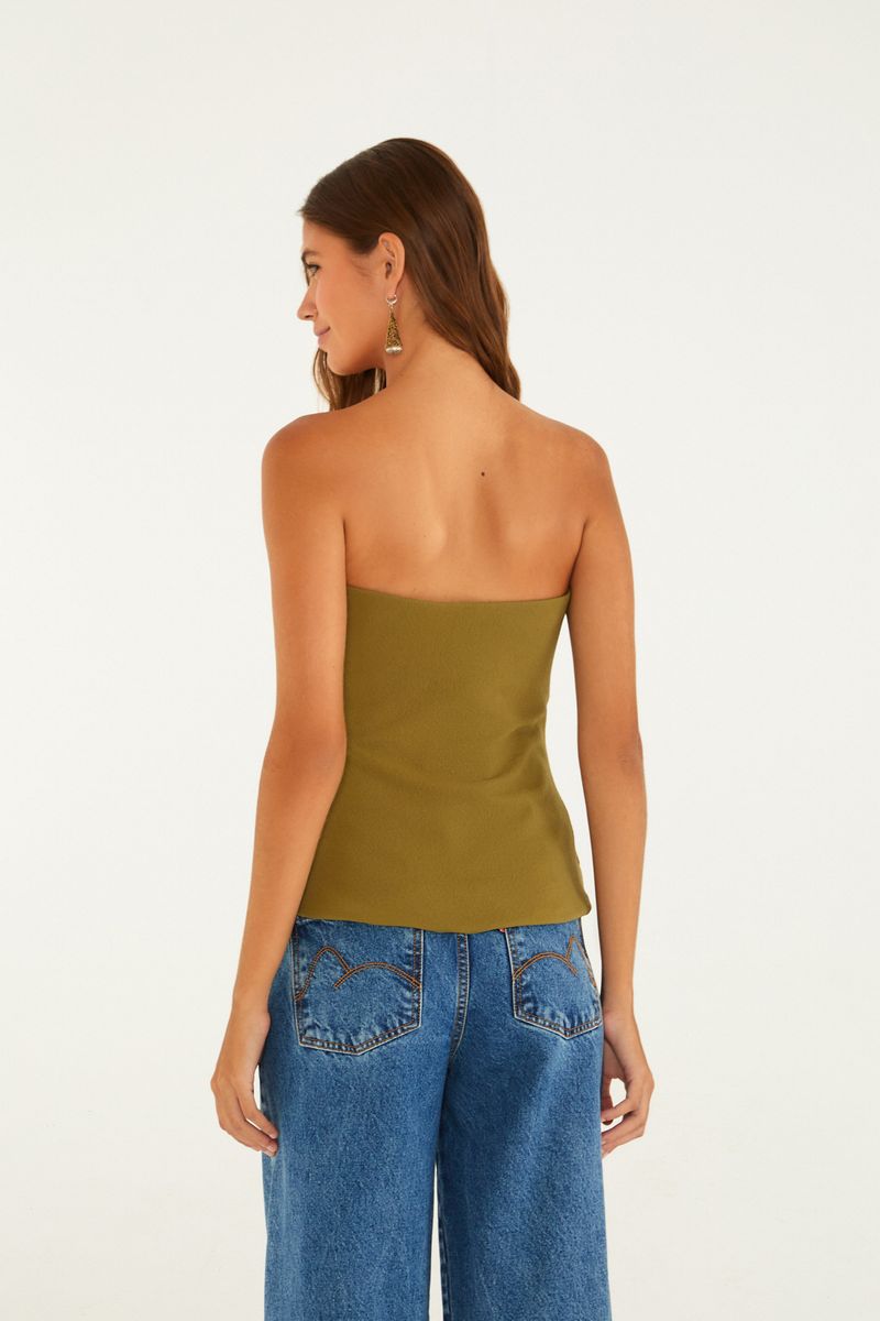 Blusa Sem Alça