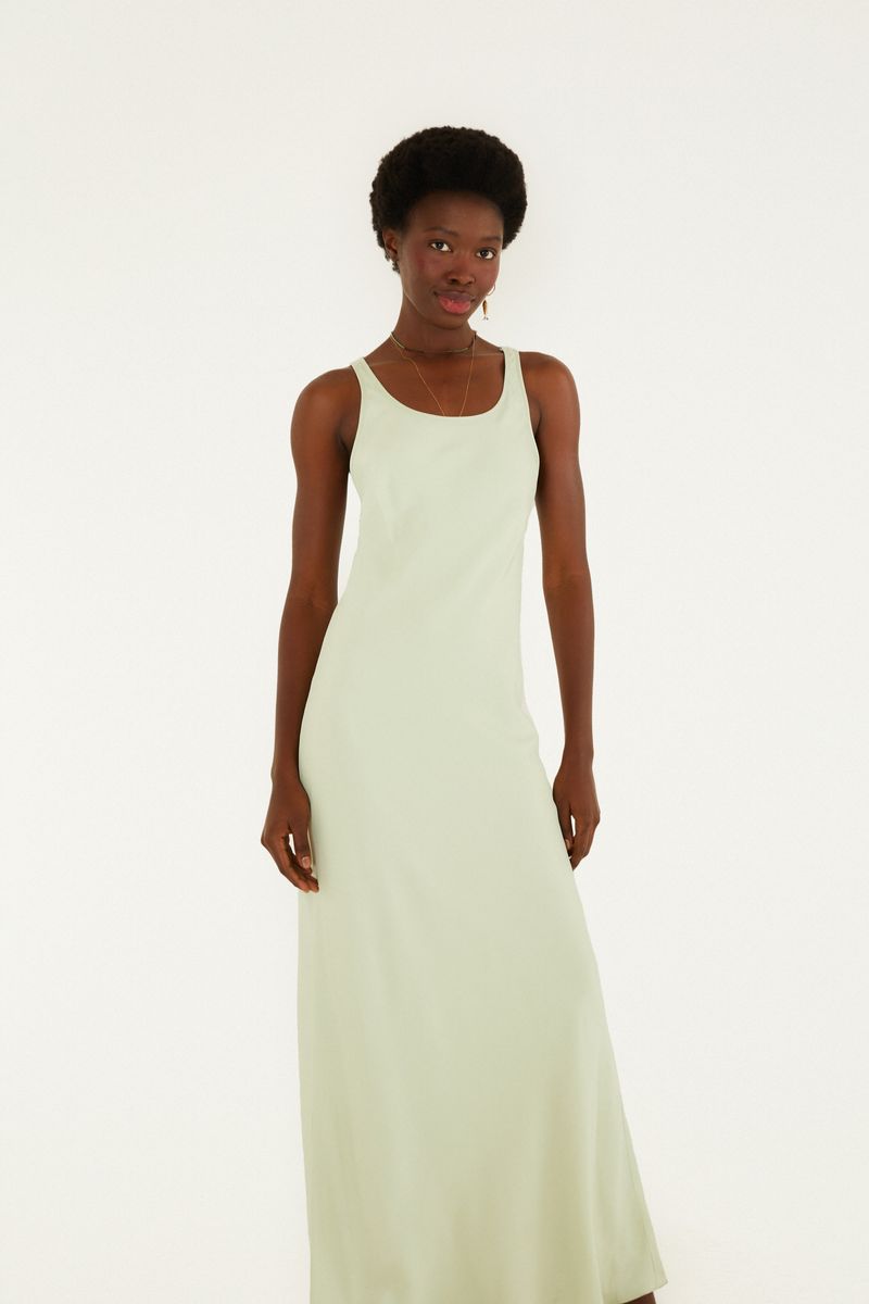 Vestido Regata Cetim