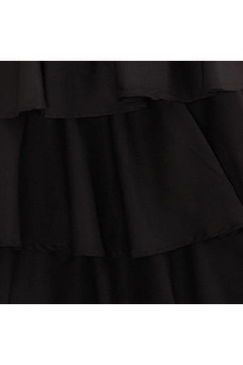 Vestido Cropped Babados
