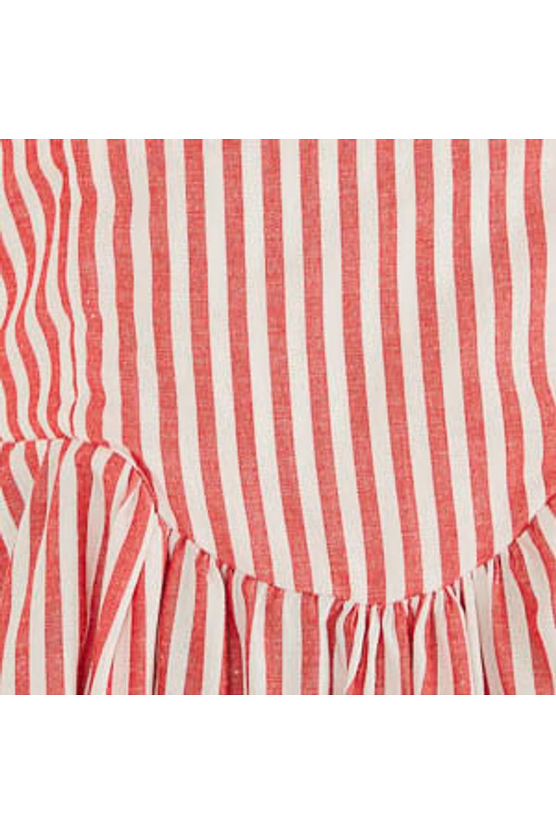 Vestido Curto Listra Palmas