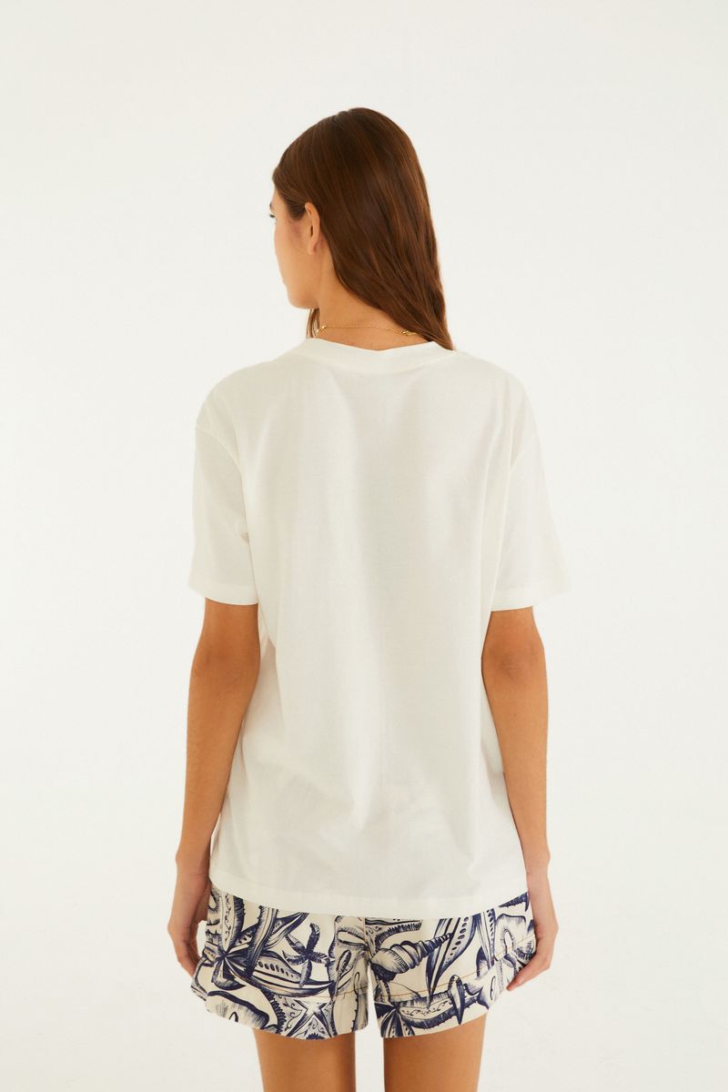 T-Shirt Média Cordas e Aves