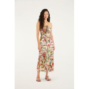 Vestido Estampado Flor Drink