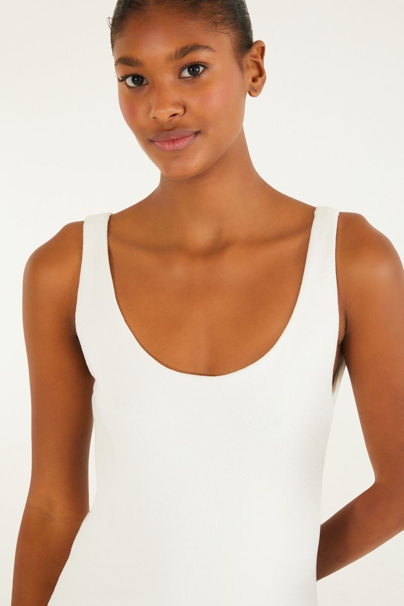 Vestido Cropped Babados
