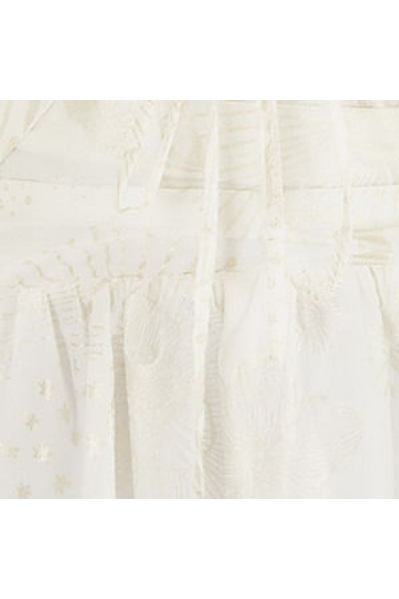 Vestido Estampado Jardim Místico Foil