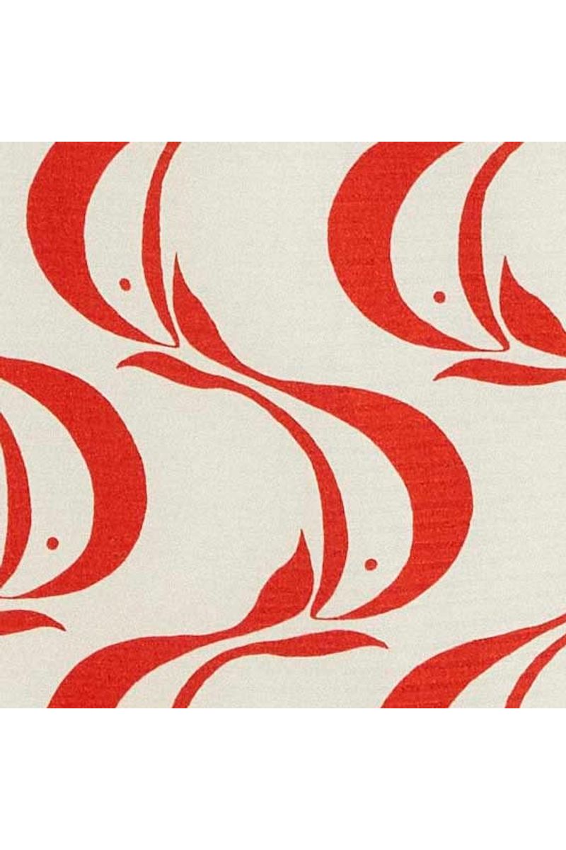 Saia Midi Estampada Peixe Copa