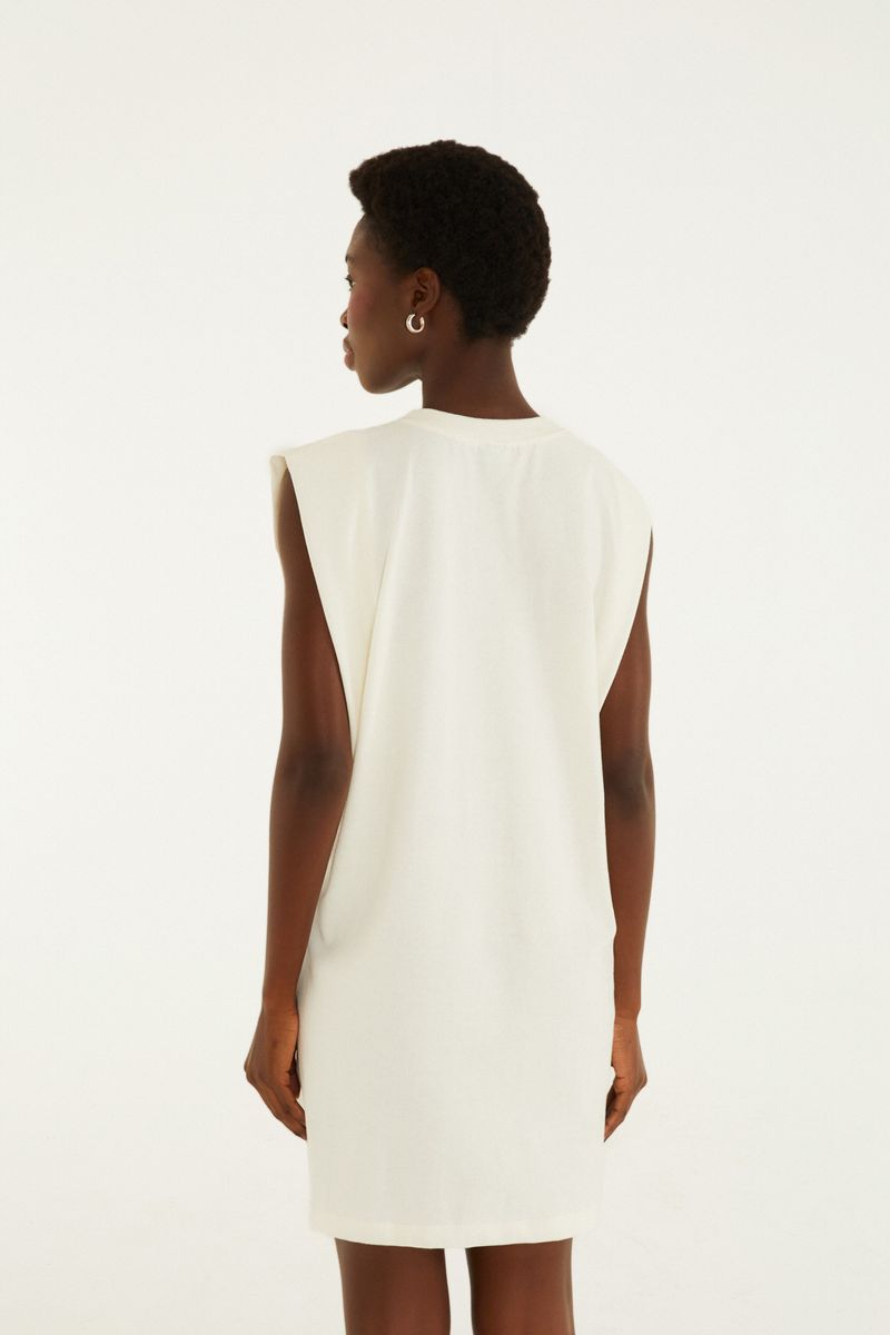 Vestido Curto Engradados Farm Rio