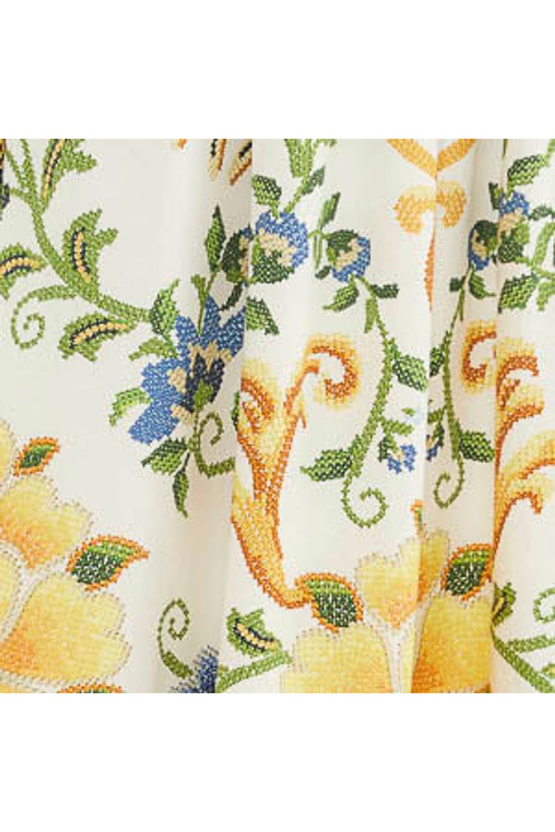 Saia Estampada Floral Emília