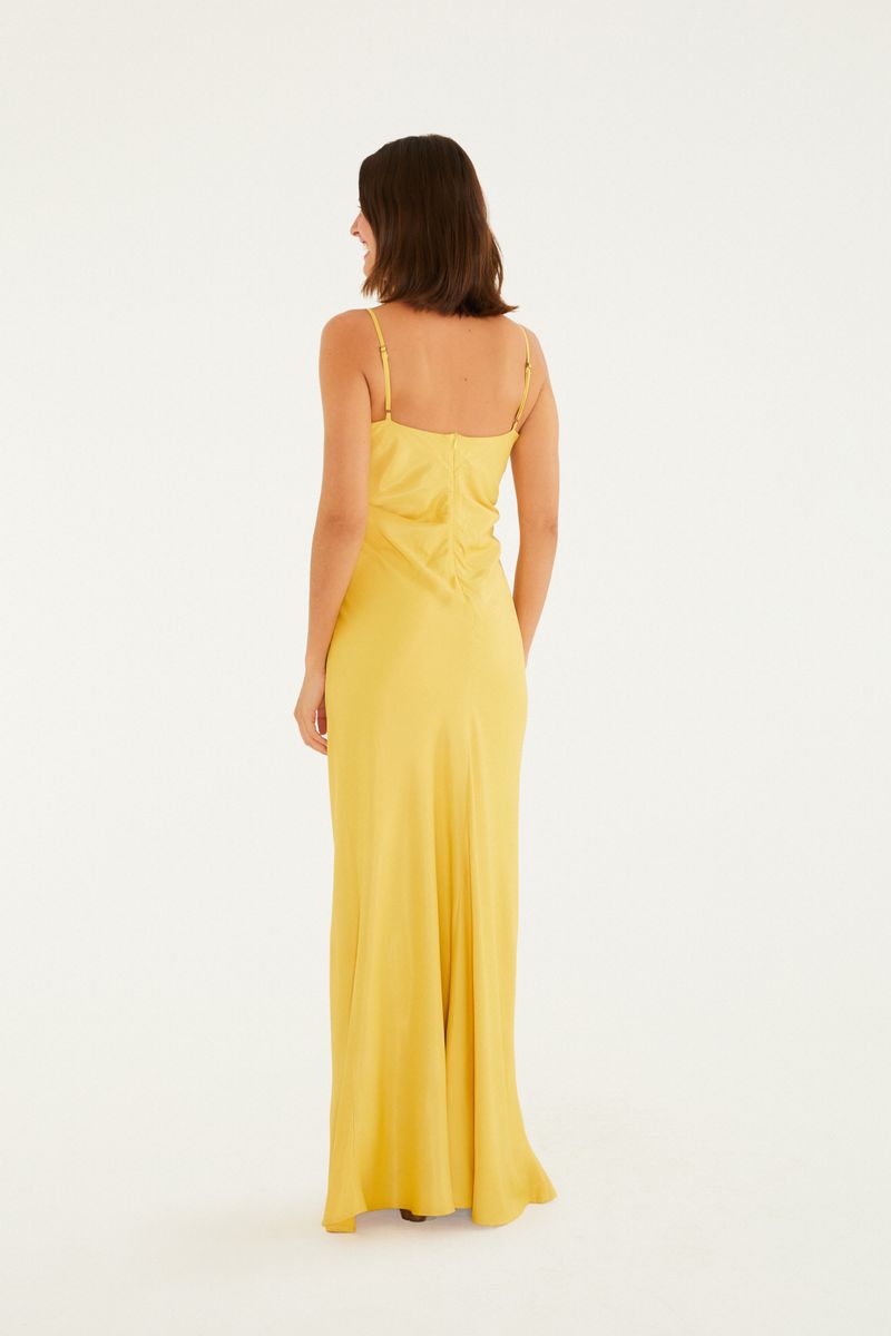 Vestido Alcinhas Cetim