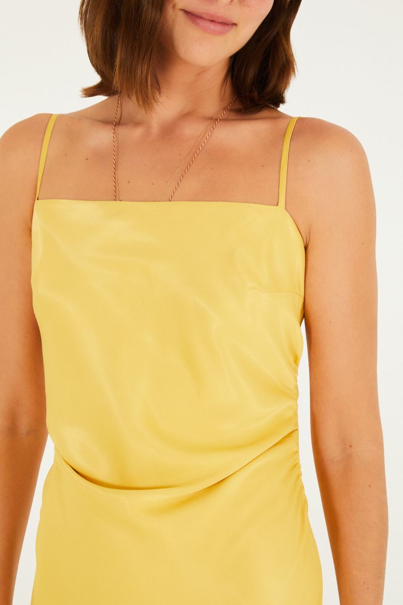 Vestido Alcinhas Cetim