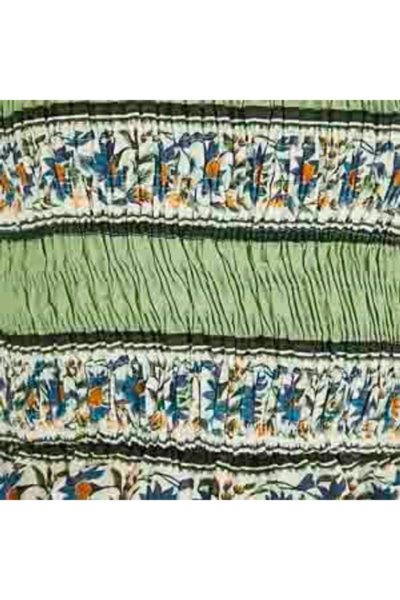 Top Estampado Azulejo Florido