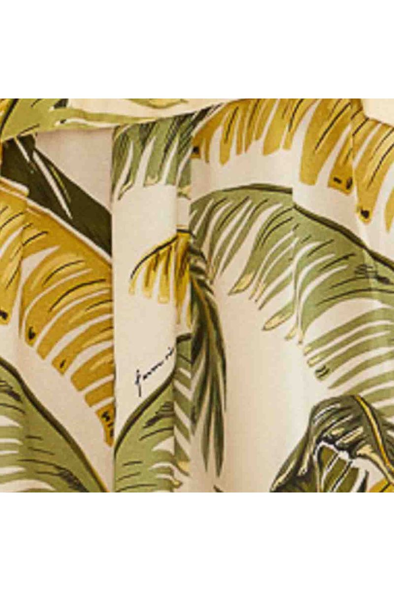 Saia Evasê Estampada Trancoso