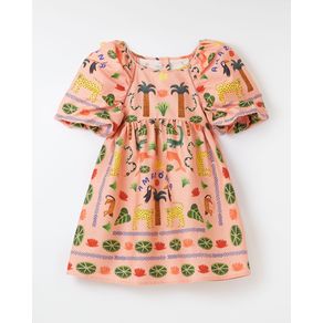 Vestido Lenco Animalia Off