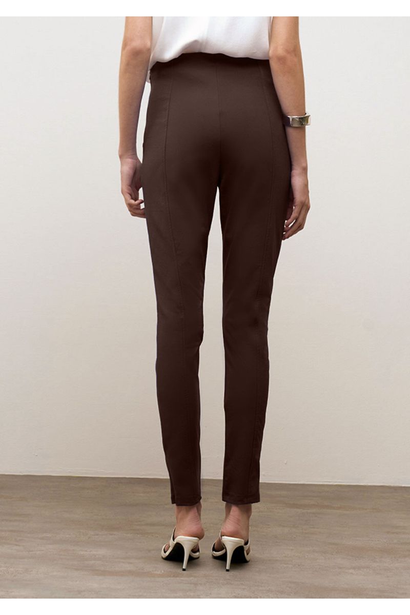 Calça Iódice Legging Alta Marrom