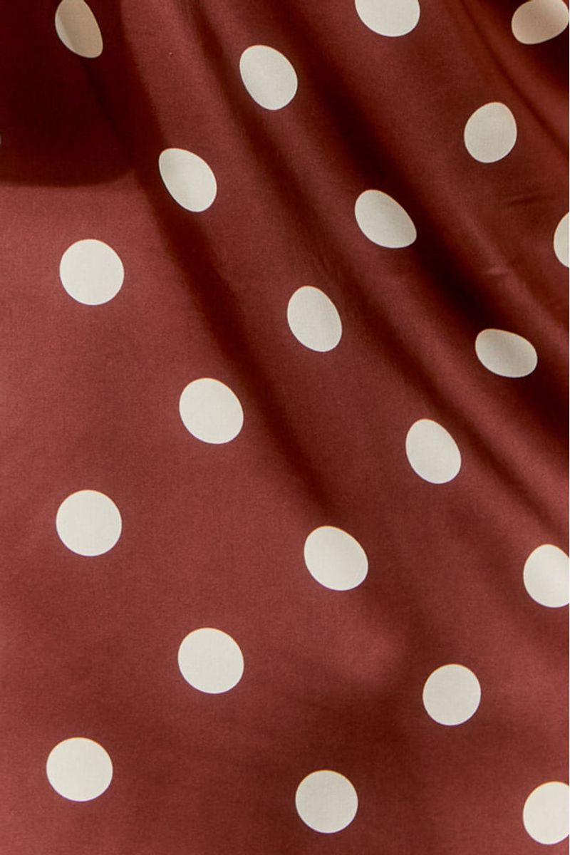 VESTIDO CURTO OMBRO SÓ ESTAMPA POA