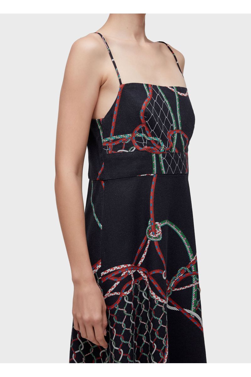 Vestido alças nos