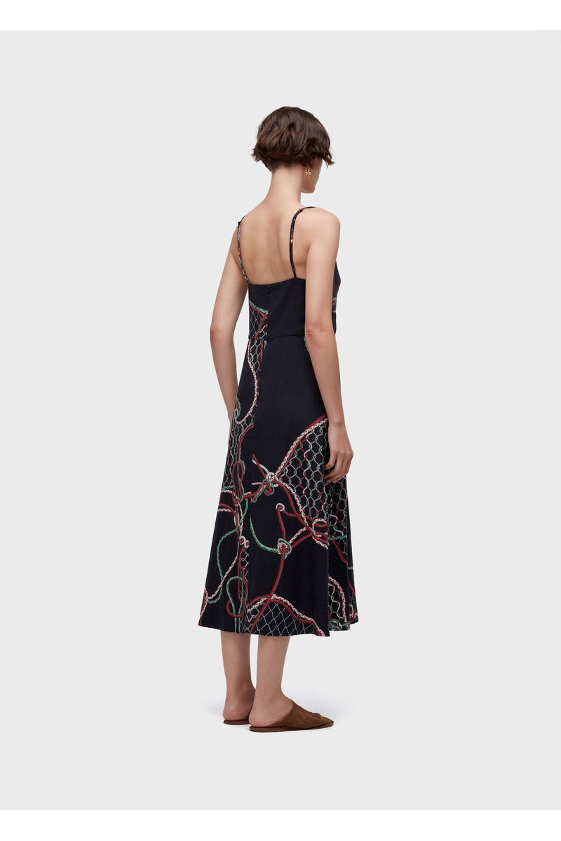 Vestido alças nos