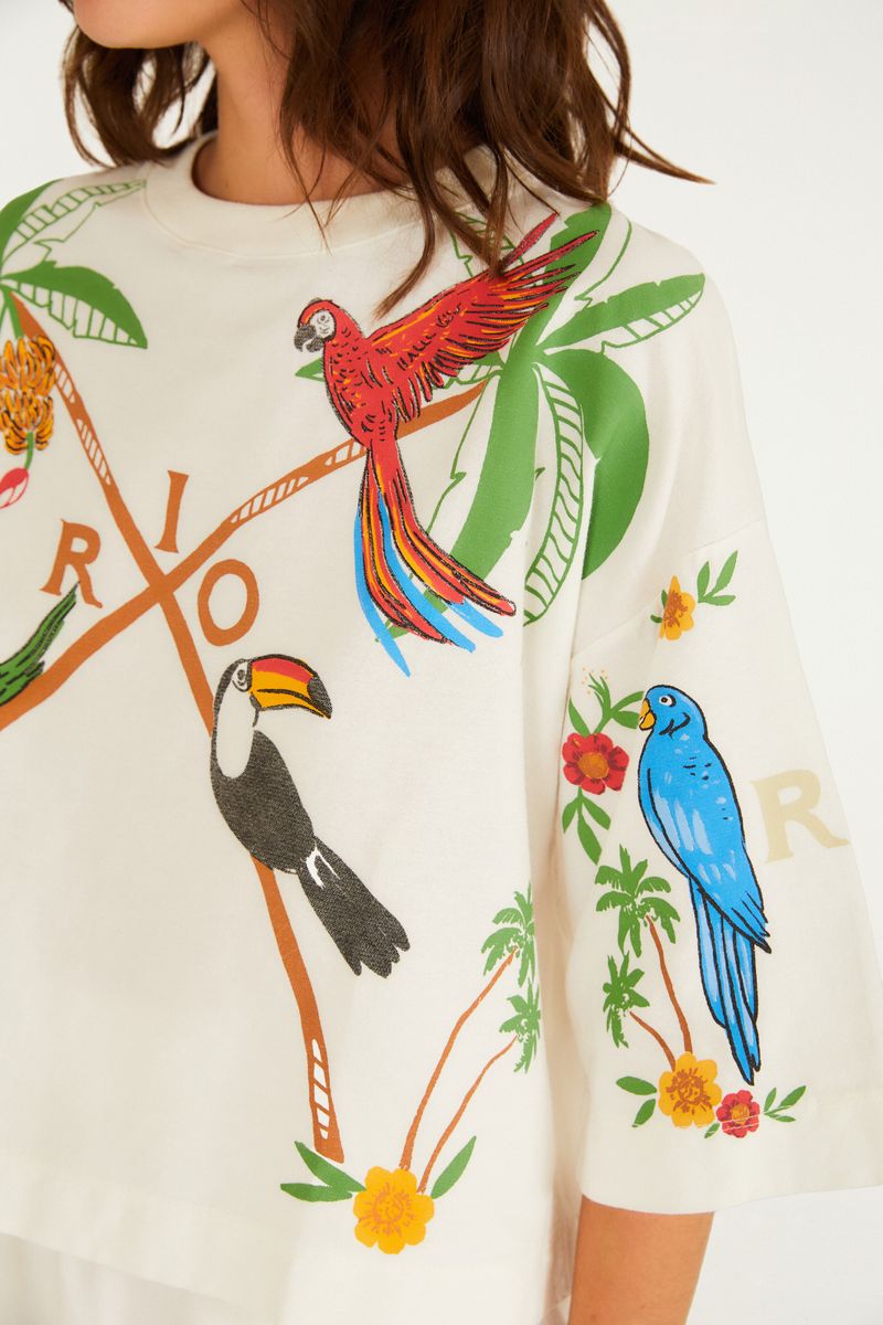 T-Shirt Mangão Come To Rio