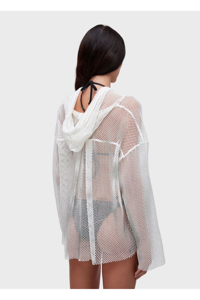 Camisa capuz layers tela