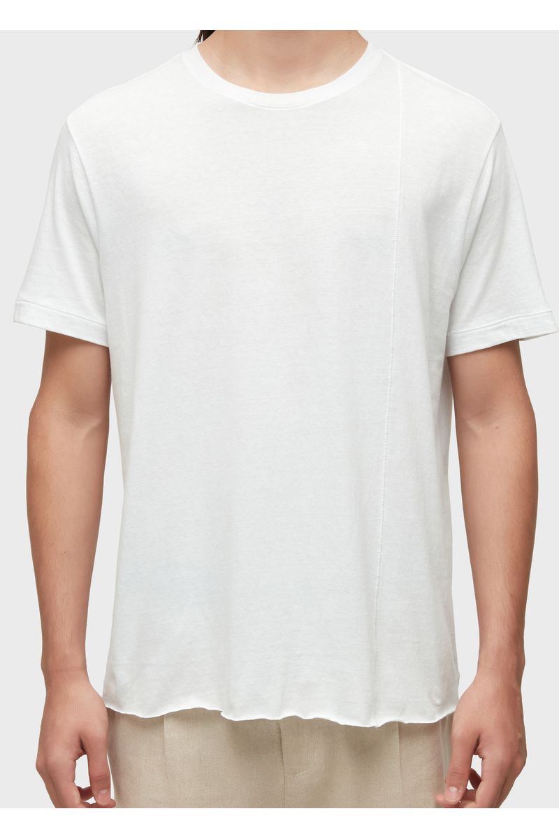 T-shirt back seam