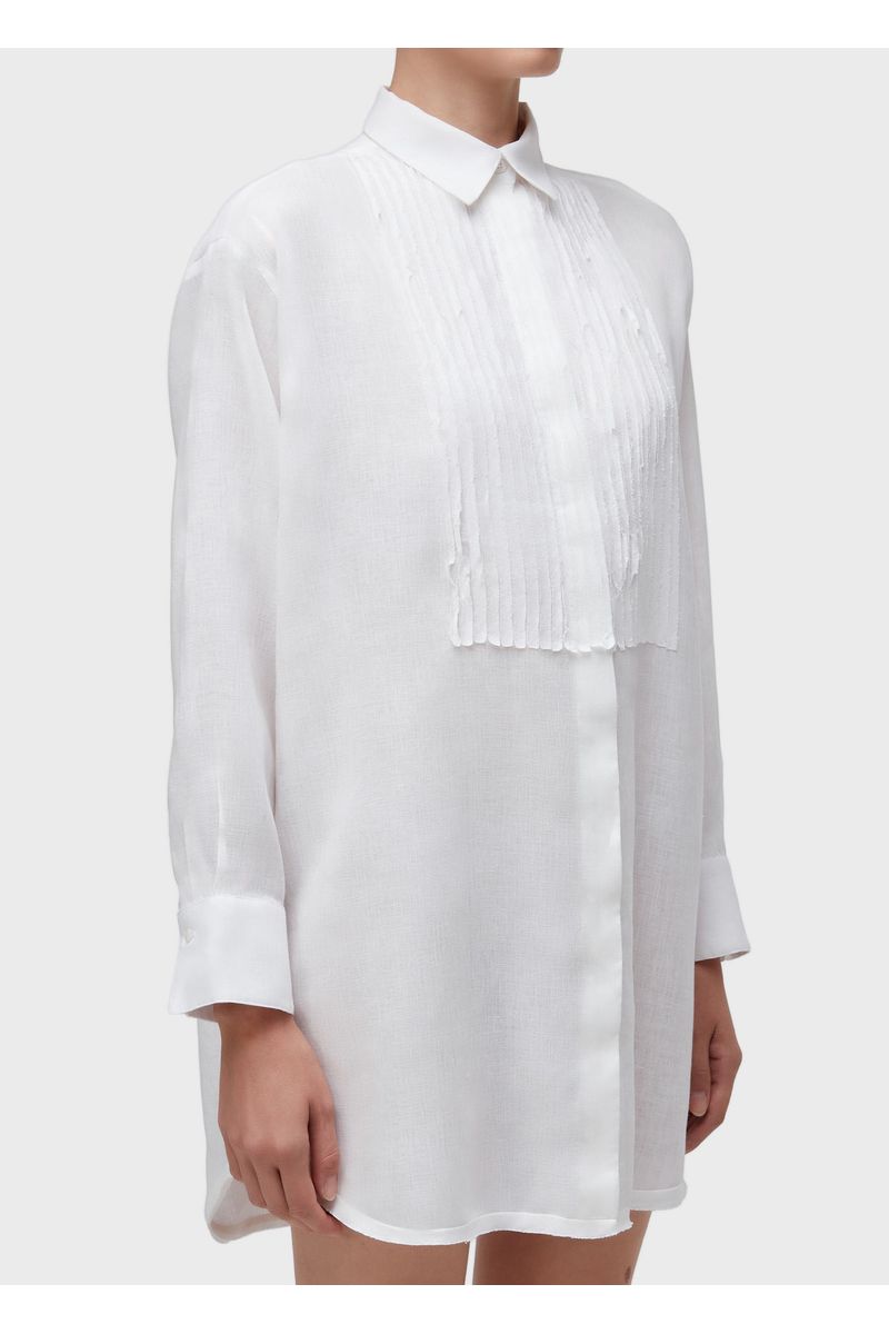 Chemise smoking vies curta