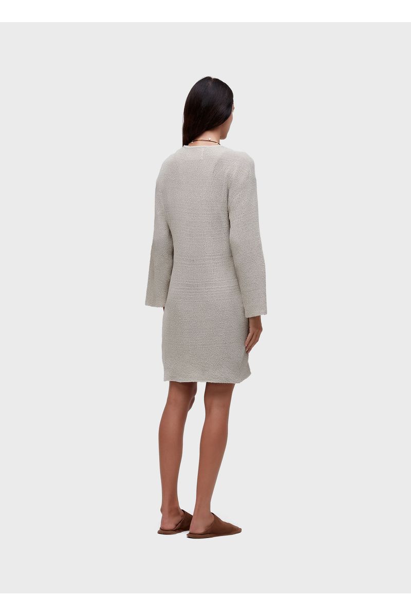 Vestido tricot rede