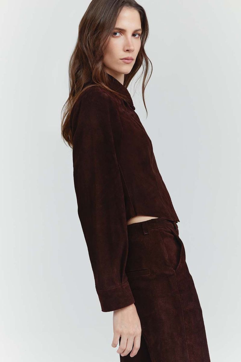 Camisa Couro Lily