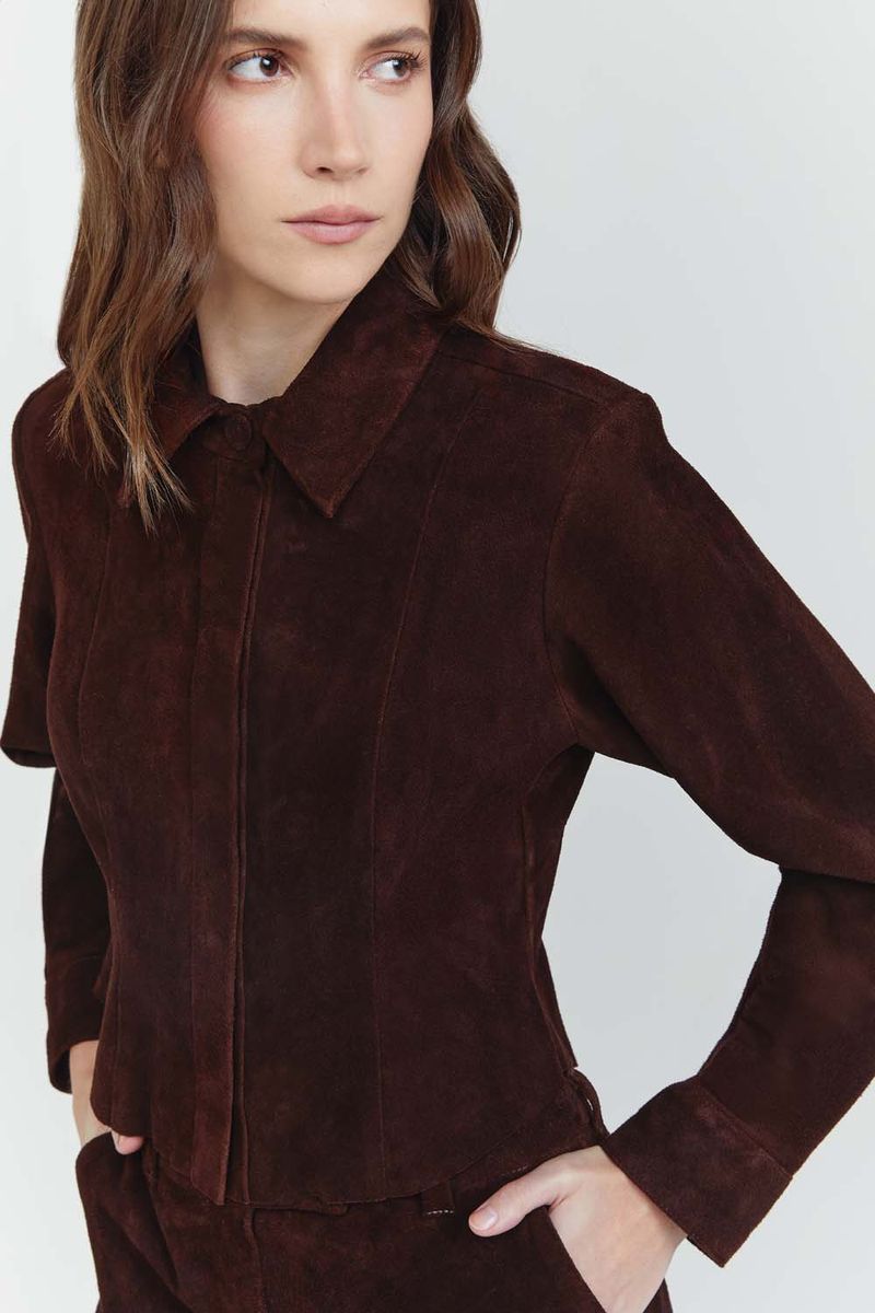 Camisa Couro Lily