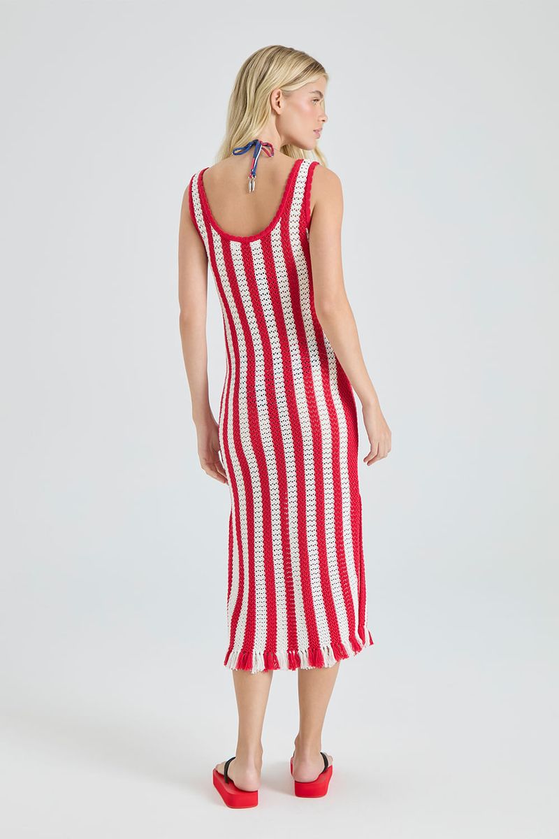 Vestido Tricot Sailor