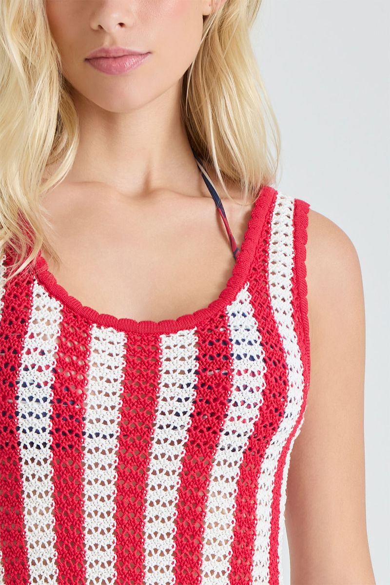 Vestido Tricot Sailor