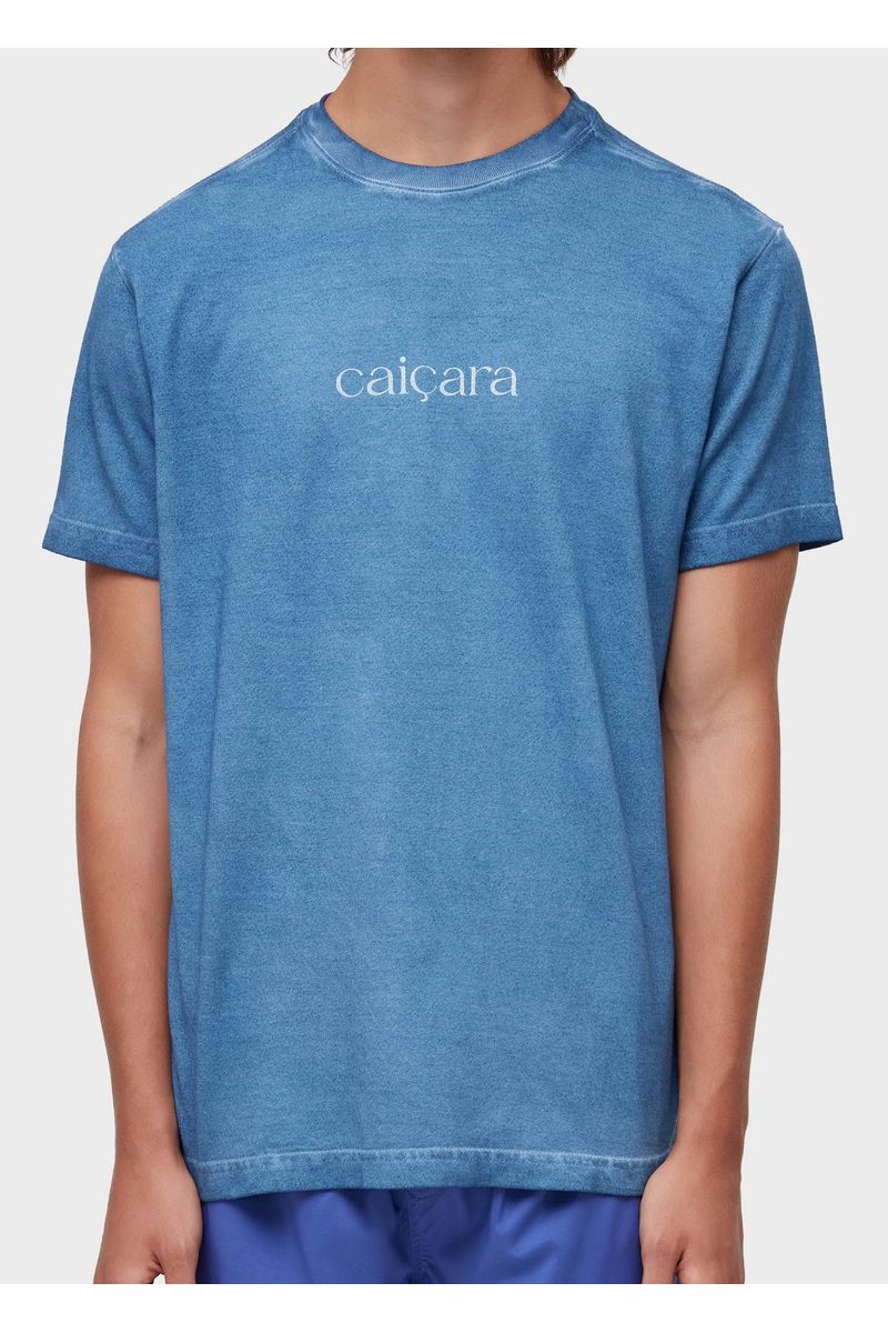 T-shirt caiçara embroidered watercolor m