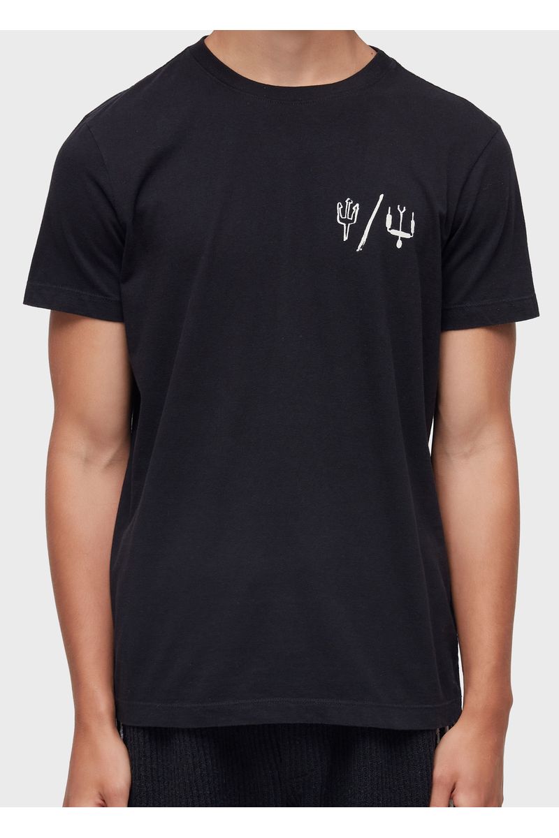 T-shirt slim vintage kite icons mc