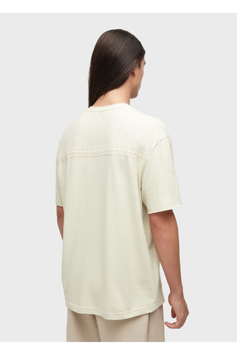 T-shirt over back see through