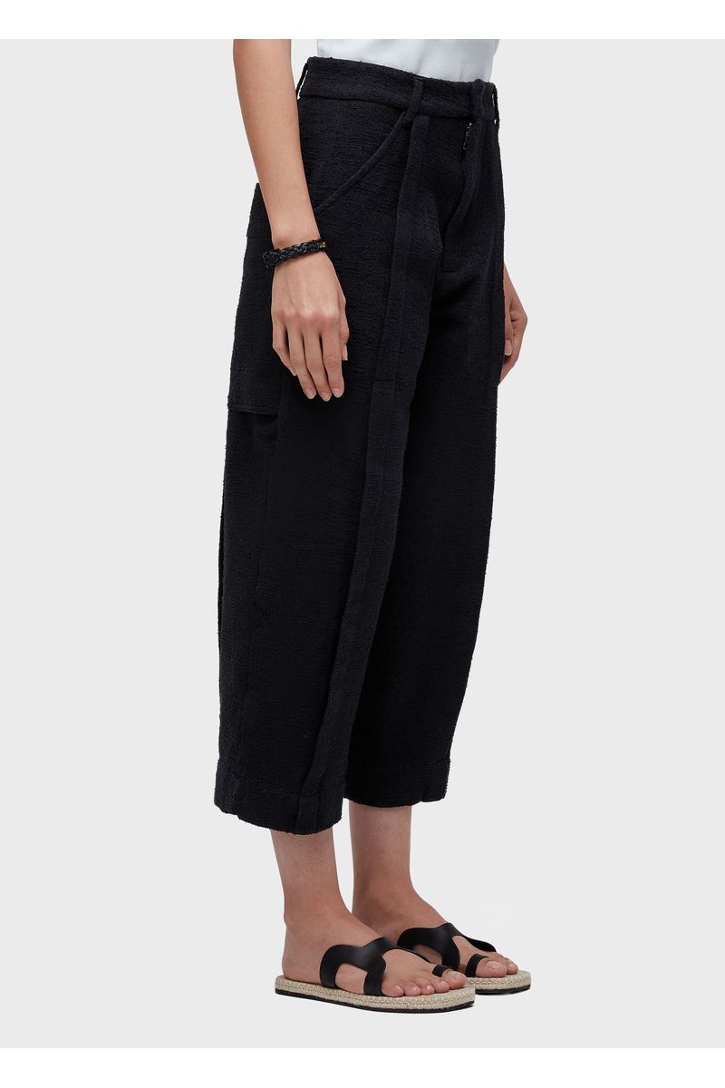 Calça texture double face
