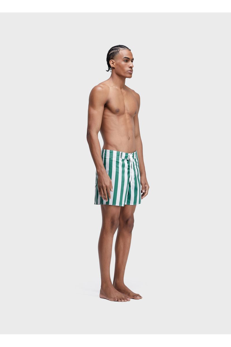Bermuda surf aquaone flex caiçara stripe