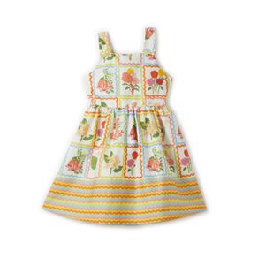 Vestido Flor Postal