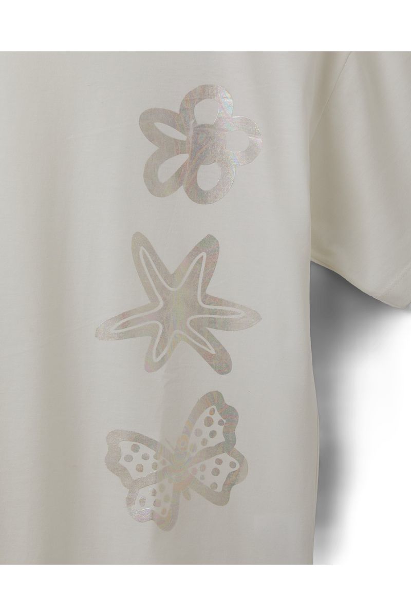 Camiseta Cropped Silk Borbo Brisa