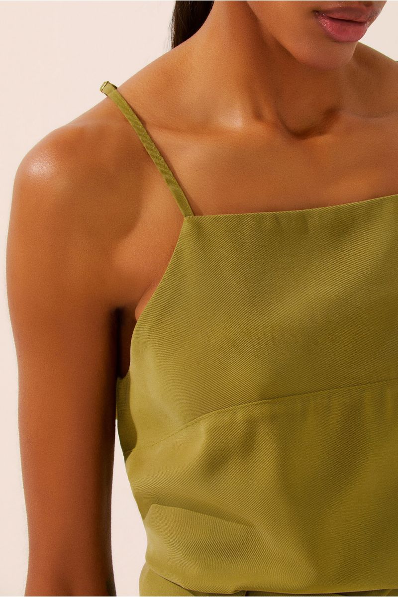 Blusa Alça Alfaiataria Leblon