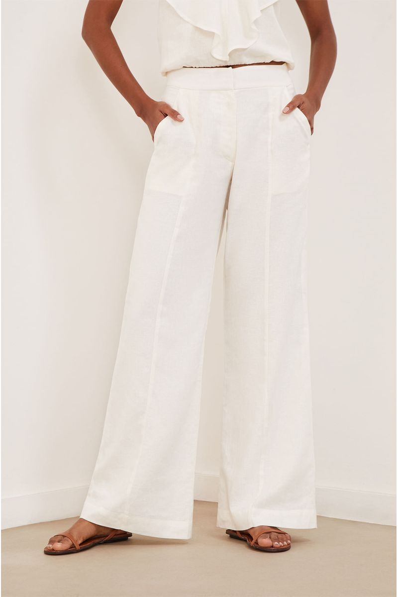 Calca Estela Off White